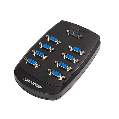 8 Port Wall Mount VGA Video Splitter | Wallmount Series