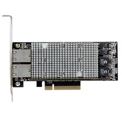 10Gbイーサネットx2増設PCIe対応LANカード Intel X540チップ 