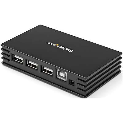 Perpetual Biprodukt kopi 7 Port Compact Black USB 2.0 Hub - USB-A Hubs | StarTech.com