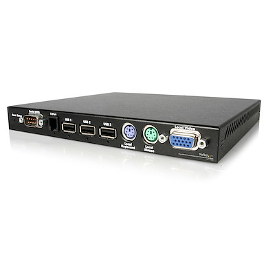 1 Port USB PS/2 Server Remote Control IP KVM w/Virtual Media & Serial