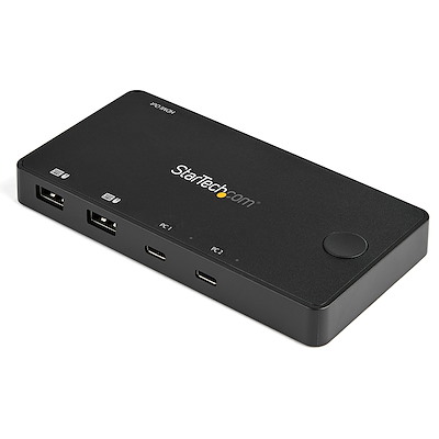 2ポートusb Cパソコン切替器 4k60hz Hdmi コンパクト バスパワー Kvmスイッチ 日本