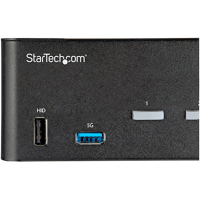 2ポートHDMIモニター2台対応KVMスイッチ／HDMI 2.0 (4K60Hz、HDR) 対応