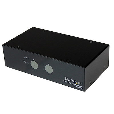 2-poorts SuperSpeed USB 3.0 HDMI KVM-switch met audio en kabels