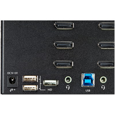 2-Pt Quad Monitor DisplayPort KVM Switch - KVM Switches | Denmark