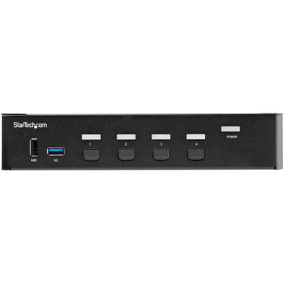4 Port HDMI KVM Switch - 4K 60Hz | Desktop KVM Switches
