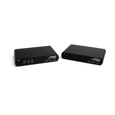 USB DVI KVM Console Extender w/ True USB 2.0 and Audio - 500m