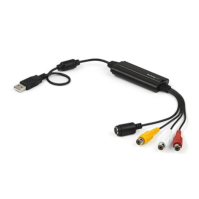 5€02 sur Adaptateur/convertisseur audio vidéo USB Carte vidéo USB 2.0  Convertisseur TV PC Audio VHS DVD - Adaptateur et convertisseur - Achat &  prix