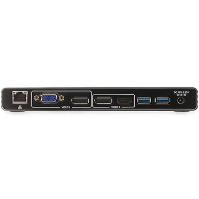 Thunderbolt 3 Dock - Dual 4K DP HDMI VGA - Laptop Docking Stations