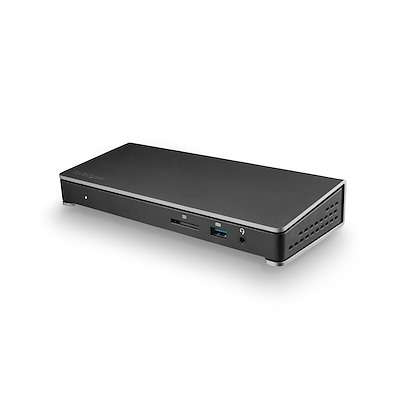 Thunderbolt 3 ドック／サンダーボルト3ドッキングステーション／4K60Hzデュアルモニタ(DisplayPort & TB3  USB-C対応)／85W USB PD／6ポートUSB 3.0ハブ／SD 4.0カードリーダー／ギガビット有線LAN／3.5mmステレオミニ(4極) 