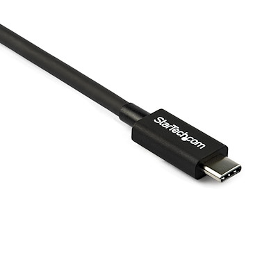 Thunderbolt 3 ケーブル 0.8m 100W USB PD対応 - StarTech.com