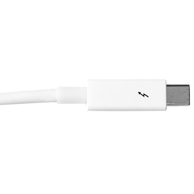 M/M Thunderbolt for iMac, StarTech TBOLTMM3MW 3m White Thunderbolt Cable 