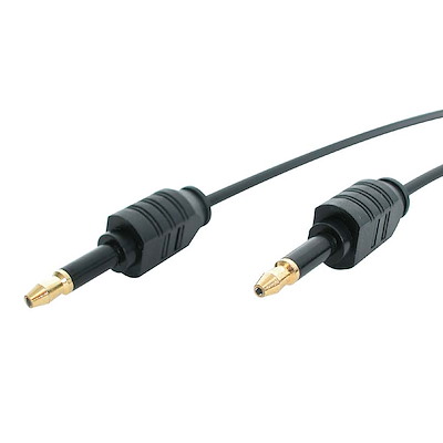 10 Thin Mini Toslink Audio Cable Digital Audio Cables | StarTech.com