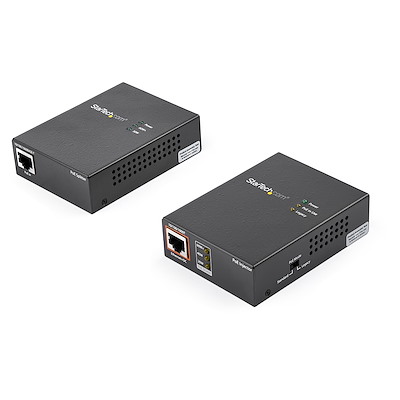 5 X Black POE Injector Splitter over Ethernet Adapter f IP Camera LAN Network DC 