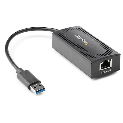 5GbE USB A to Ethernet Adapter - NBASE-T NIC - USB 3.0 Type A 2.5 GbE /5  GbE Multi Speed Gigabit Network - USB 3.1 Laptop to RJ45/LAN - SurfaceBook  HP