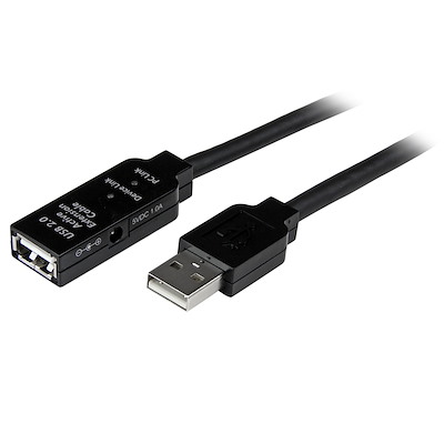 25m USB 2.0 actieve verlengkabel - M/F