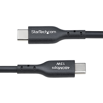 x Cavo USB-C 4A 36W 1.2m Ricarica Rapida e Dati LinQ D2732 Nero