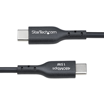 3ft (91cm) USB-A to USB-C Charging Cable, Charge & Sync, 3A