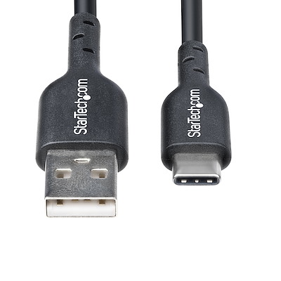 6ft (1.8m) USB-A to USB-C Charging Cable, Charge & Sync, 3A, USB