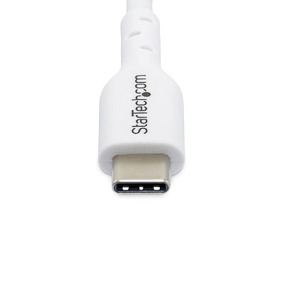 CABLE DE CARGA USB-C BLANCO  DE 2M - UCB TIPO C - PD 60W 3A - Startech.com