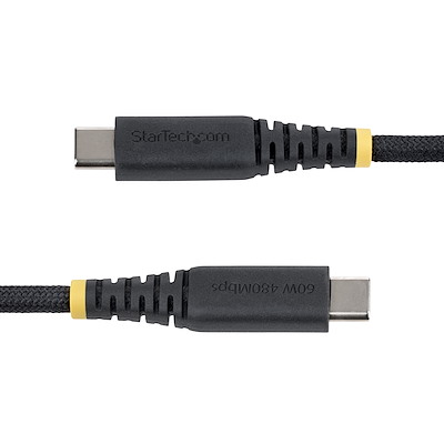 3m ブラック。USB Type-CデバイスをUSB充電器やパソコンに接続する60W