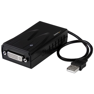 Adaptador de vídeo Externo USB a DVI para Dos o Varios Monitores