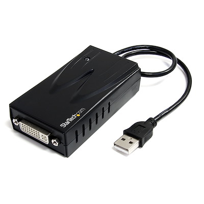 Adaptador de Vídeo Externo USB a DVI - Tarjeta Gráfica Externa - Cable Conversor - 1920x1200