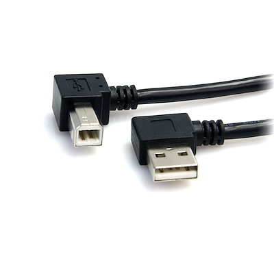 Computer Cables Yoton Stretch Right Angled USB A Type Male to Angled USB Male Data Charge Cable Cable Length: Other 