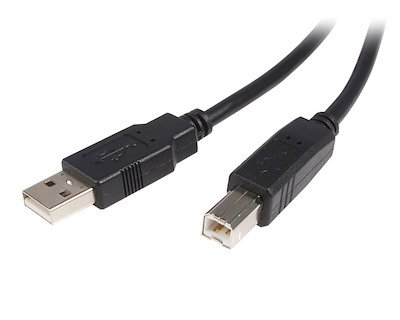 Câble USB 2.0 A vers B de 2 m - M/M