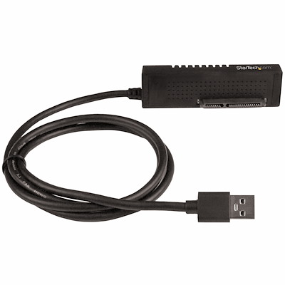 9,5 Zoll Schwarzes   1 In 2 Splitter Adapterkabel Mit USB Stromversorgung 