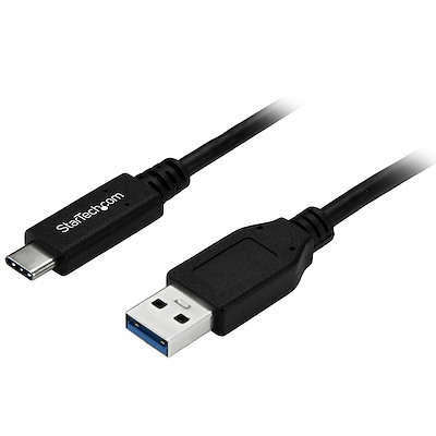 USB to USB-C Cable - M/M - 1 m (3 ft.) - USB 3.0 - USB-A to USB-C