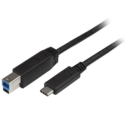 Grape Lil Fruity Printer Cable USB C to USB B 2m USB 3.0 - USB-C Cables | StarTech.com