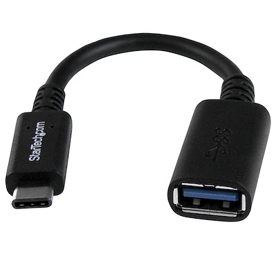 Cable Adaptador USB-C a USB-A - M/H - 15 cm - Certificado USB-IF