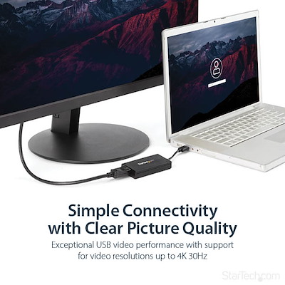 ★USB3.0 DisplayPortディスプレイ変換アダプタ 4K/30Hz Amazon | StarTech.com USB 3.0 - DisplayPortディスプレイ変換