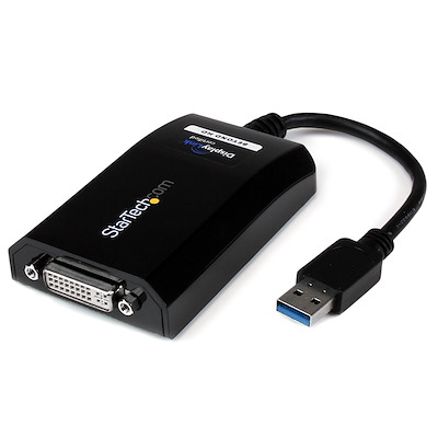 USB 3.0 naar DVI / VGA Adapter, 2048x1152, Externe Video & Graphische Kaart, Dual Monitor Display Adapter Kabel, Ondersteunt Mac & Windows