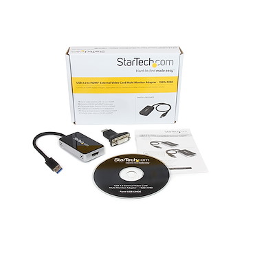 USB 3.0 to HDMI / DVI External Video Card Multi Monitor