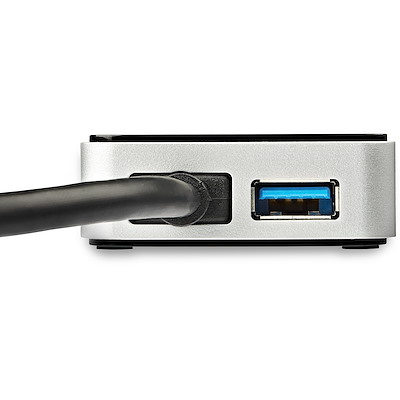 StarTech.com ドッキングステーション／USB 3.0接続／USB-A マルチポート 変換アダプター マルチポートアダプター／USB 3.0接続／シングルモニター／2048x1152