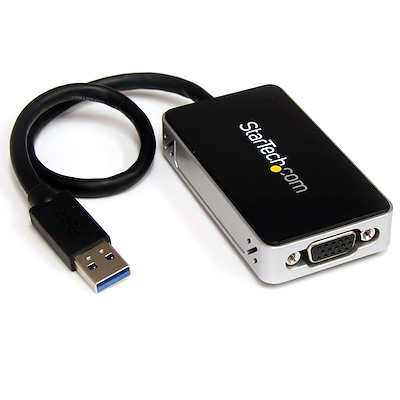 Cable Adaptador de Video VGA USB 3.0 - Convertidor Tarjeta de Video Externa - 2048x1152