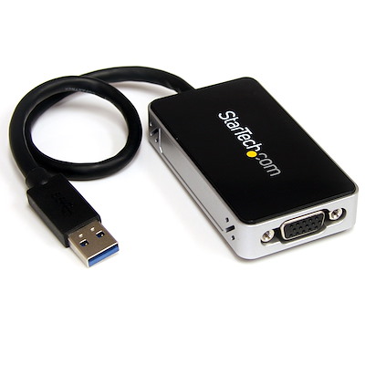 USB2VGAE3 ADAPTADOR DE VIDEO EXTERNO USB A VGA - CABLE CONVERSOR - TARJETA  GRAFICA EXTERNA - Accesorios - Camaras de Seguridad Y Control de Acceso