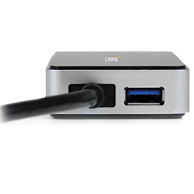 Adapter, USB 3.0 to VGA + 1-Port USB Hub - USB-A Docking Stations