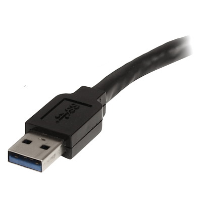 USB3AAEXT10M, Câble USB Startech, USB A vers USB A, 10m, Noir