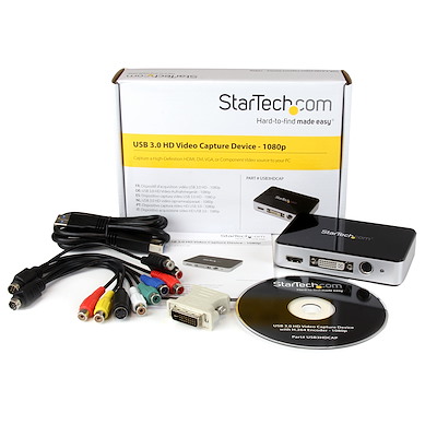 StarTech.com Carte d'acquisition vidéo HDMI USB-C - Compatible UVC - Carte  capture vidéo HDMI 1080p pour Mac et Windows (UVCHDCAP)