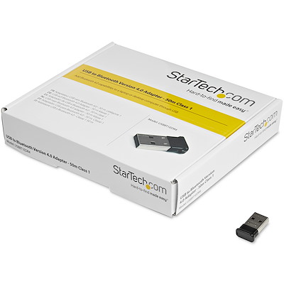 Mini USB Bluetooth 4.0 Dongle - 50m - & Telecom Adapters StarTech.com