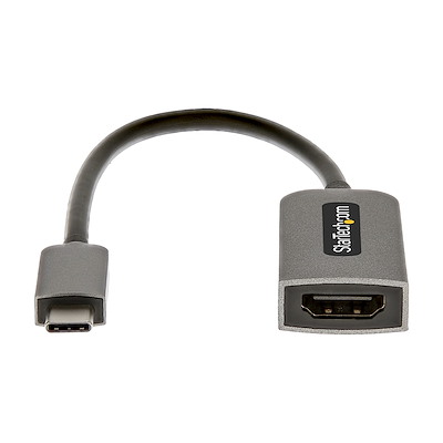 Adaptateur USB C vers HDMI 4K, HBAVLINK Adaptateur USB C vers HDMI x2 avec  câble HDMI de 2 m, USB C vers Double Sortie HDMI Simple 4K 60 Hz ou Double