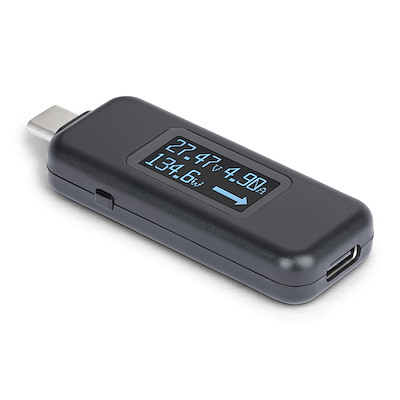 USB C Power Tester Digital Multimeter Bi Directional Voltage and Current Meter Up to 240W PD EPR