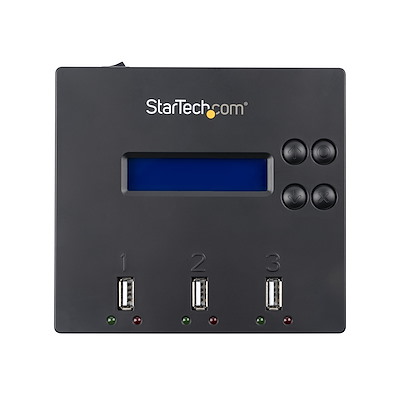 StarTech.com Standalone 1 to 2 USB Thumb Drive Duplicator/Eraser, Flash  Drive Copy, Cloner/Sanitizer