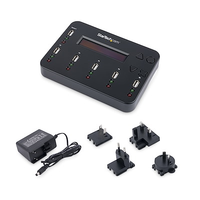 StarTech.com スタンドアローン型 1対7 USBデュプリケータ?(コピーマシン) USBメモリ/フラッシュドライブ対応 USBD スタンドアローン型 1対7 USBメモリデュプリケータ