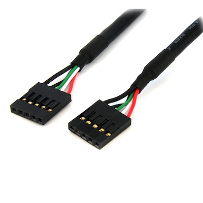 Computer Cables PCI USB 2.0 A Type Female Screw to Motherboard 9pin Header Cable with Bracket 20cm Cable Length: 20cm
