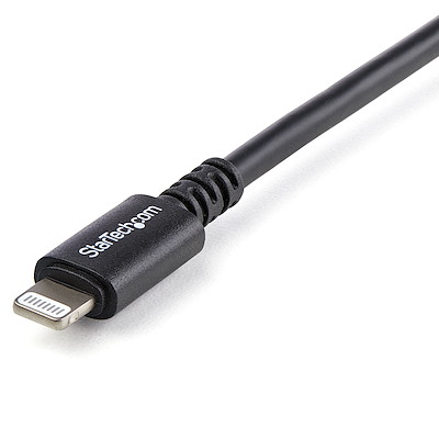 3m Lightning - USB ケーブル ブラック Apple MFi認証 - StarTech.com