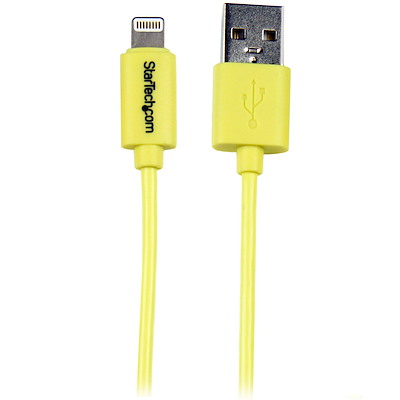 1m (3ft) Yellow Apple 8-pin Lightning Connector to USB Cable for iPhone / iPod / iPad