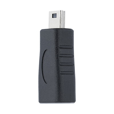  StarTech.com Cable adaptador micro USB a mini USB de 6 pulgadas  M/F - Micro USB macho a Mini USB hembra - Adaptador micro USB a mini USB  (UUSBMUSBMF6), negro : Electrónica